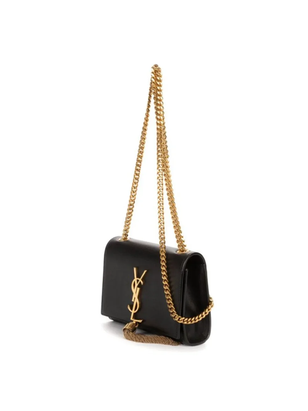 Saint Laurent Small Kate Crossbody Black Smooth Calfskin